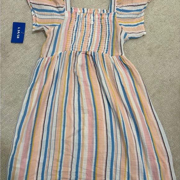 Roxy Multicolor Striped Kids Dress - Picture 3 of 3